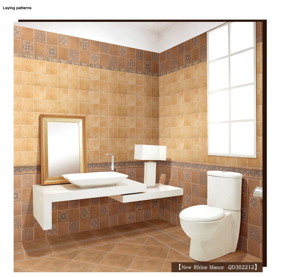 rustic bathroom tile foshan tile manufacture 25 years